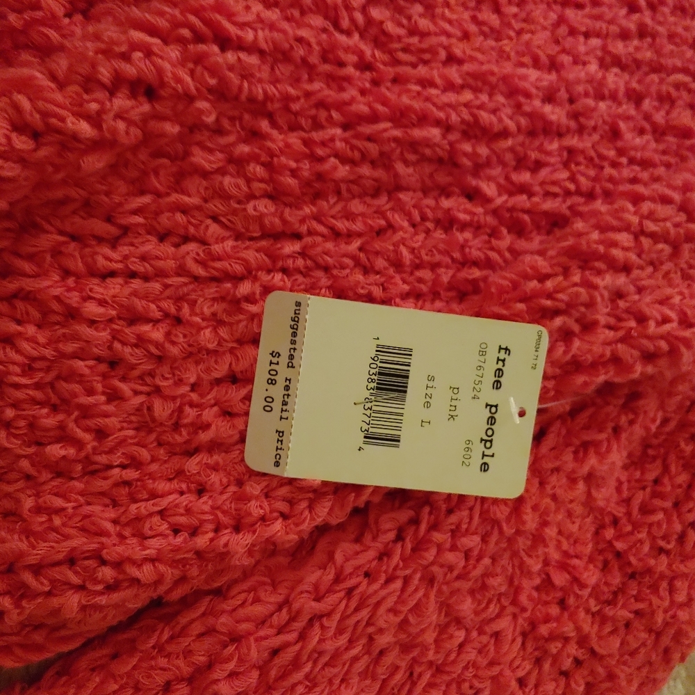 Free people crop sweater